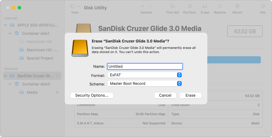 how large is a disk image for mac